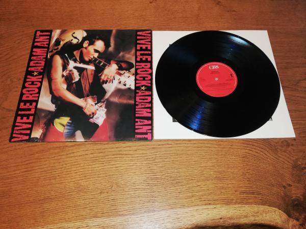 Adam Ant Vive le Rock 1985 CBS 26583 Holländische Pressung VG+/VG+